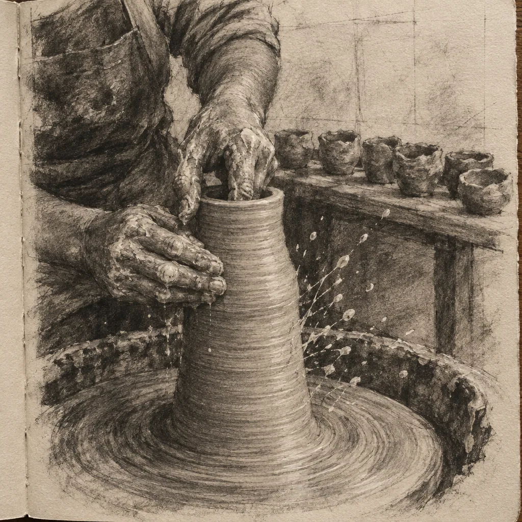 Adult Self-Expression in Clay
