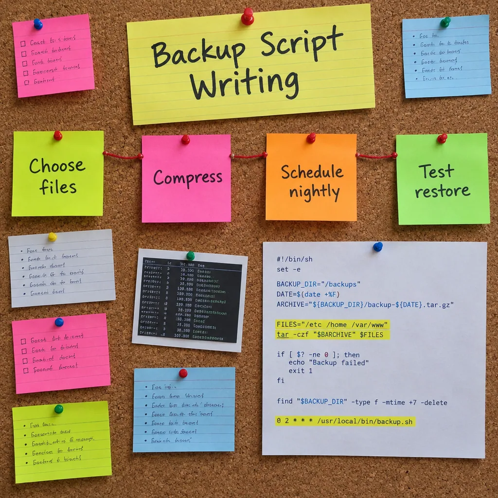 Backup Script Writing