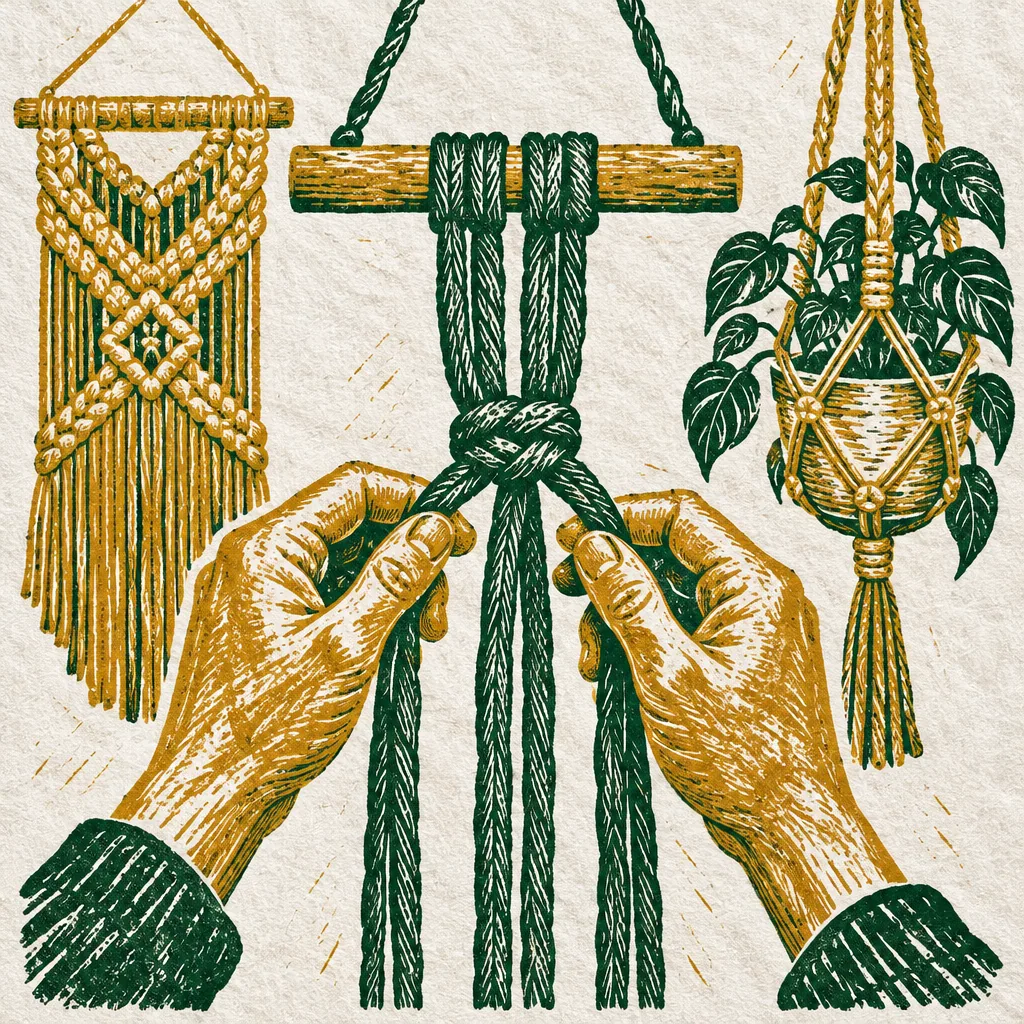 Basic Macrame Knots