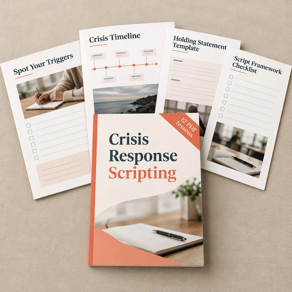 Crisis Response Scripting