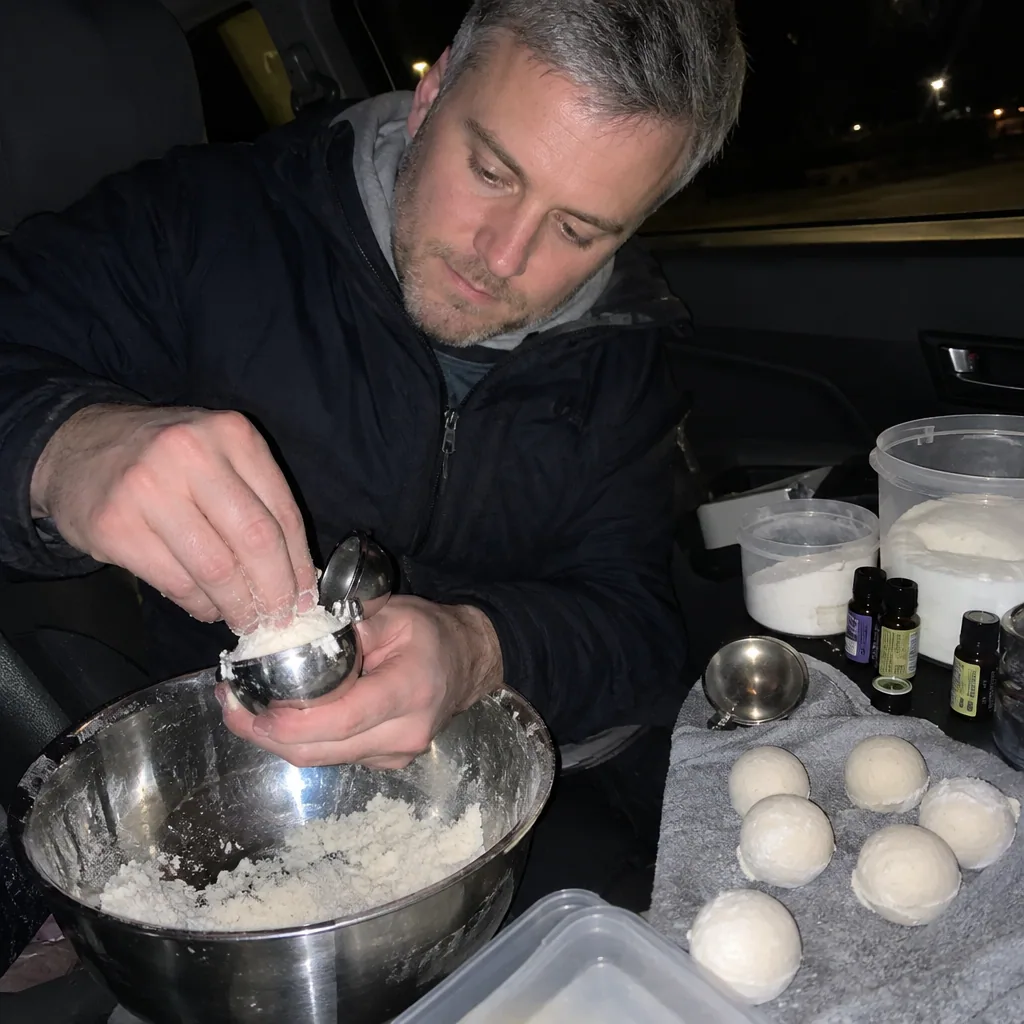 DIY Bath Bomb Making