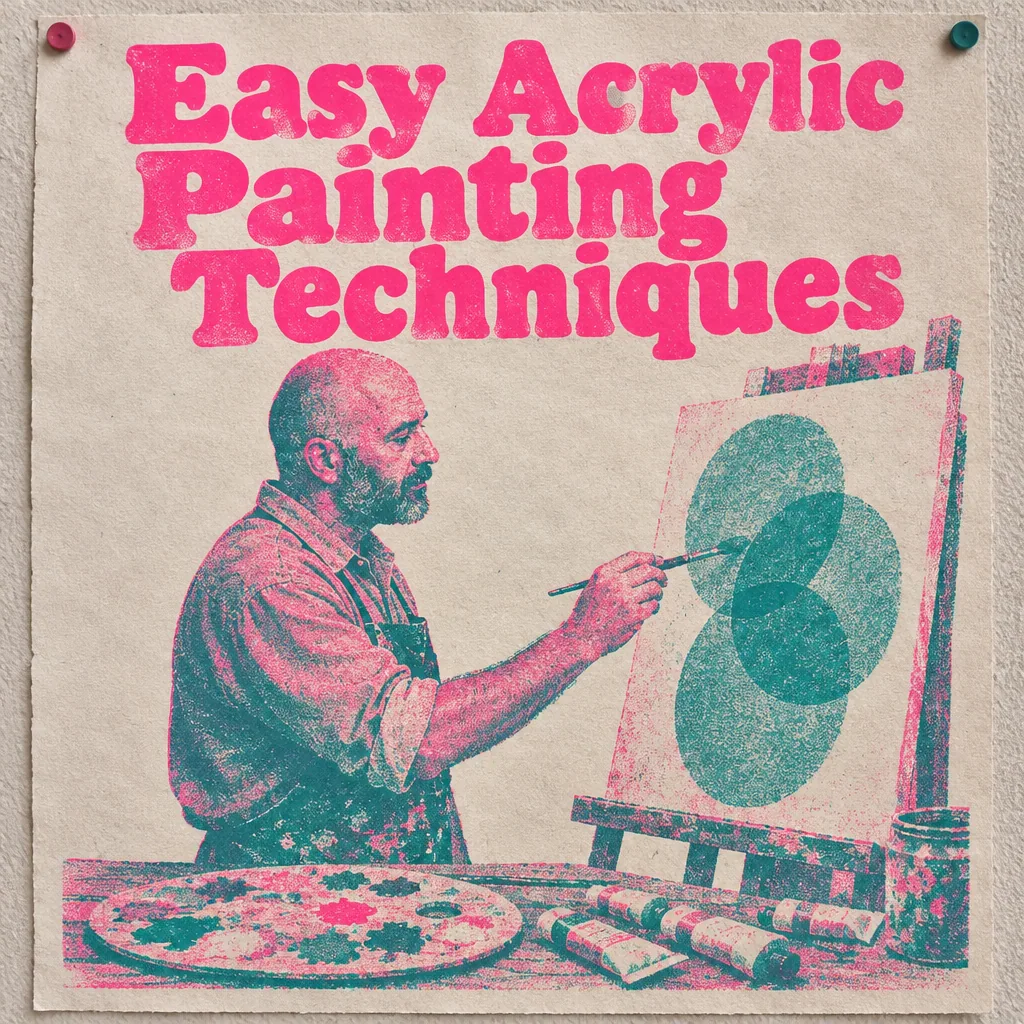 Easy Acrylic Painting Techniques