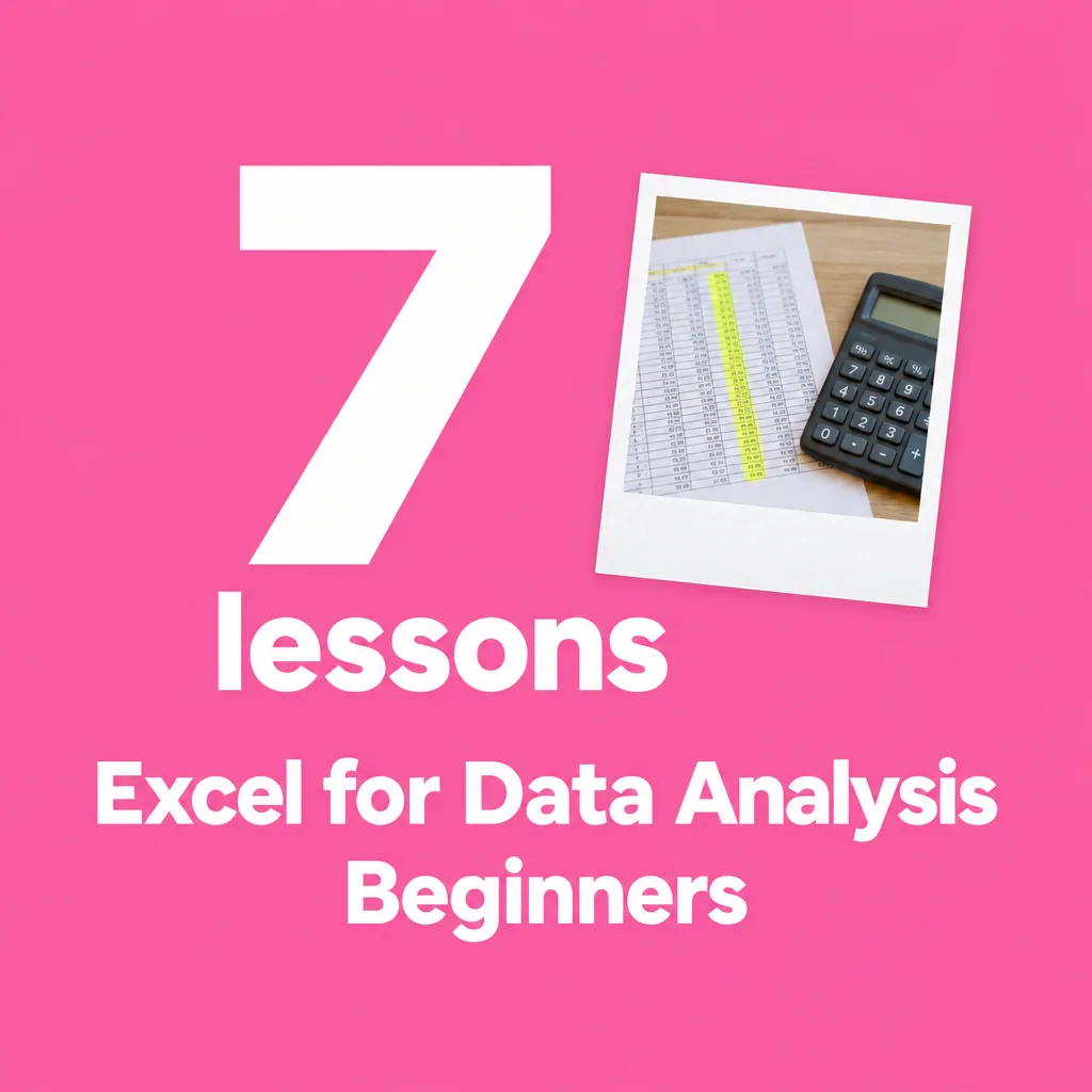 Excel for Data Analysis Beginners