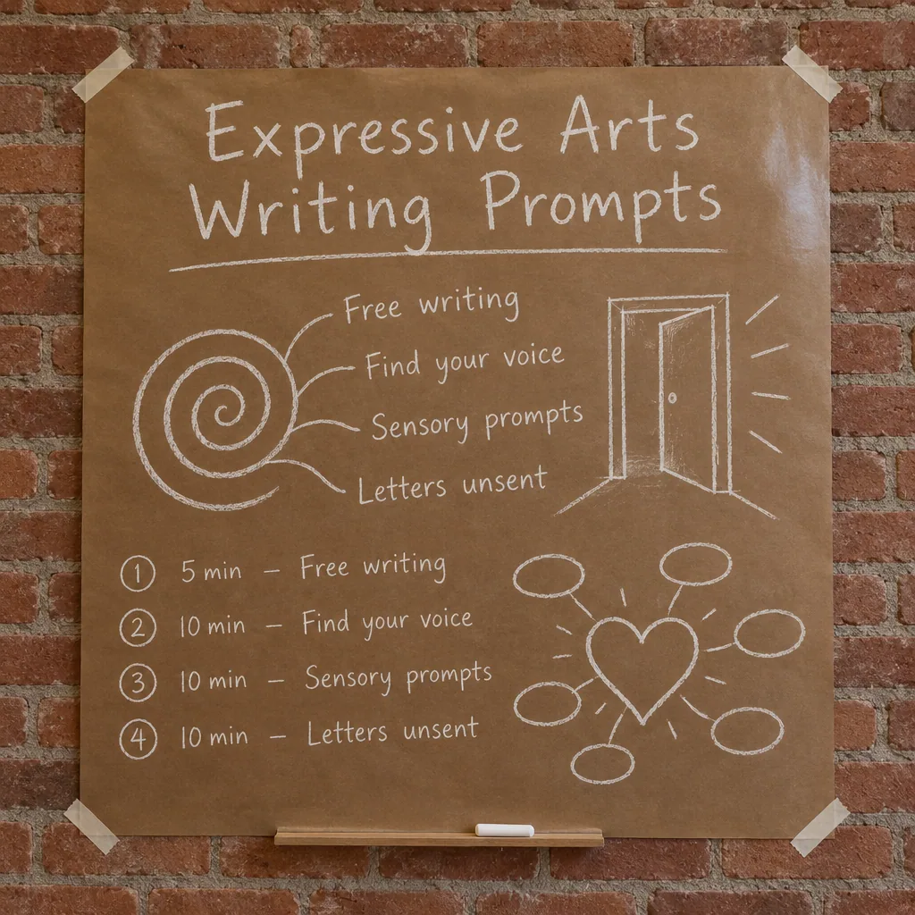 Expressive Arts Writing Prompts