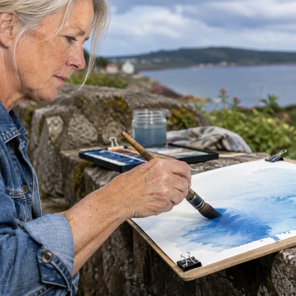 Expressive Watercolor Experiments (Mini-course)