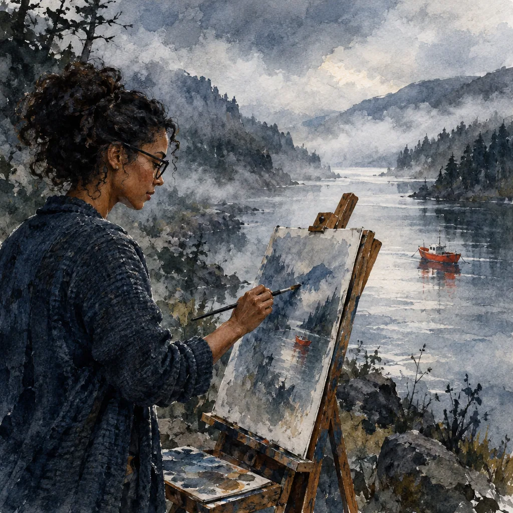 Expressive Watercolor Experiments