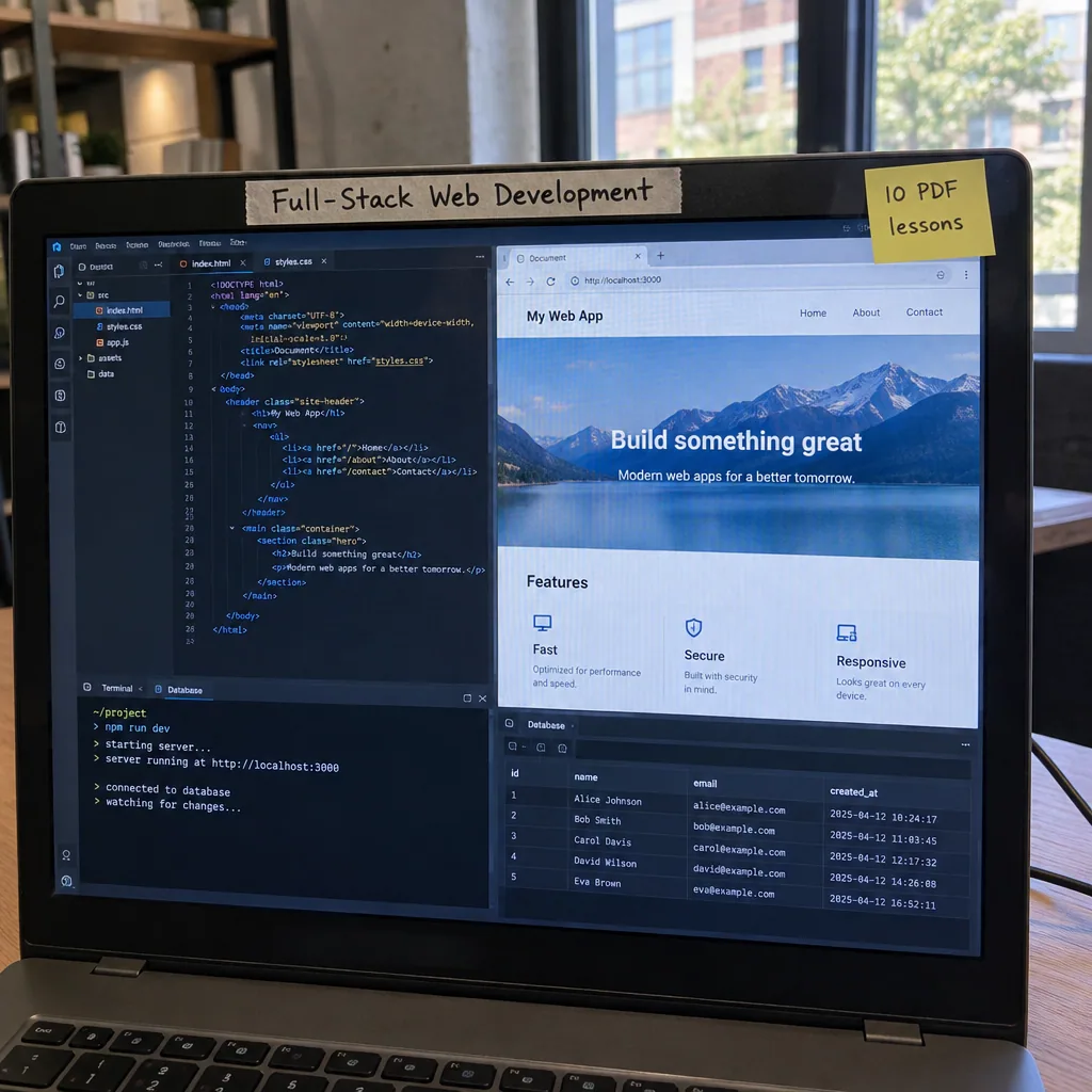 Full-Stack Web Development