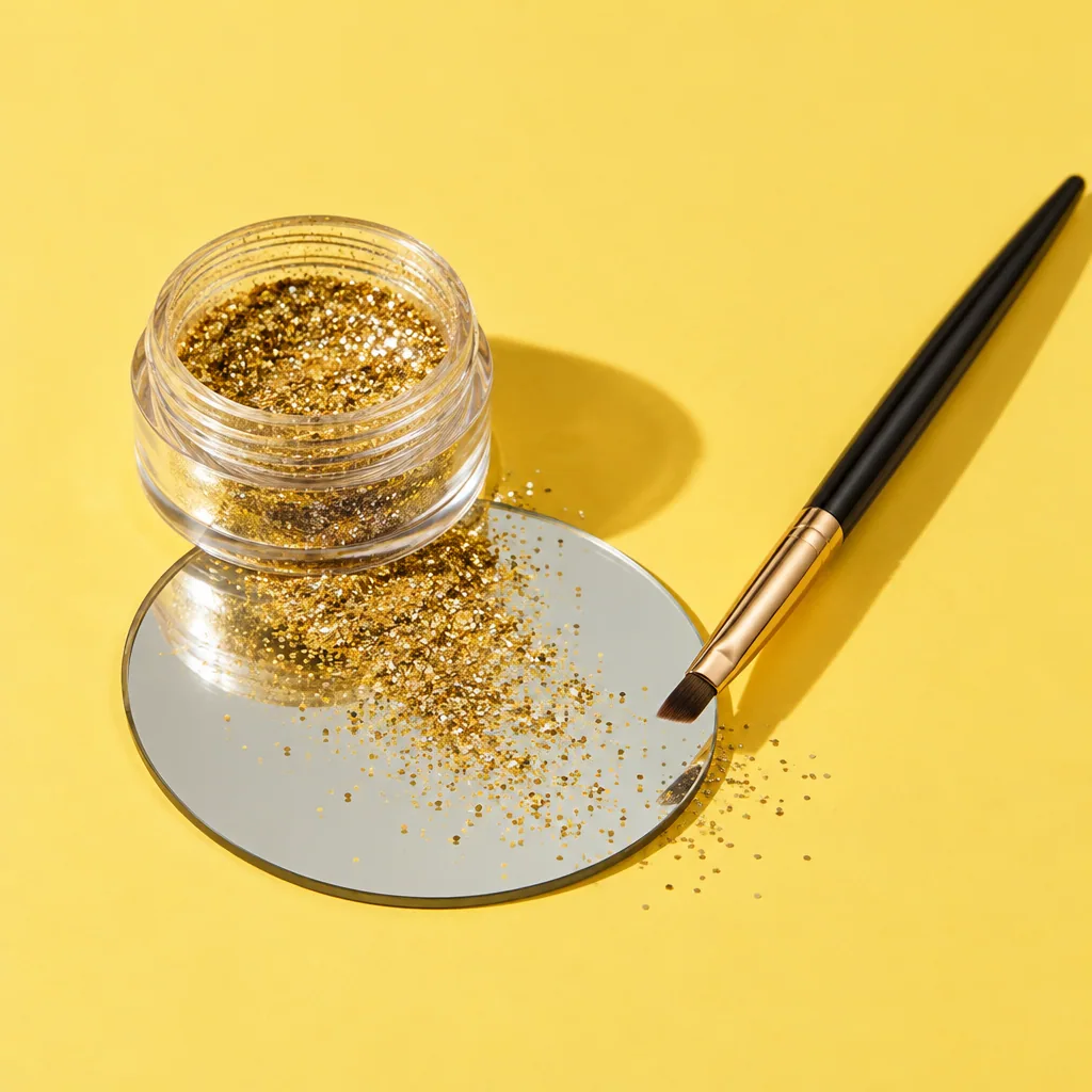 Glitter Eye Makeup