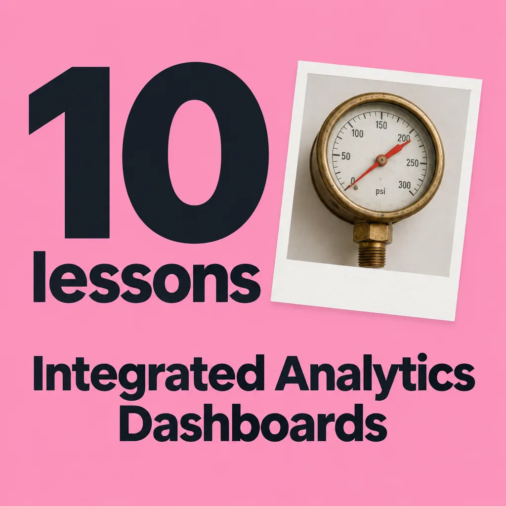 Integrated Analytics Dashboards