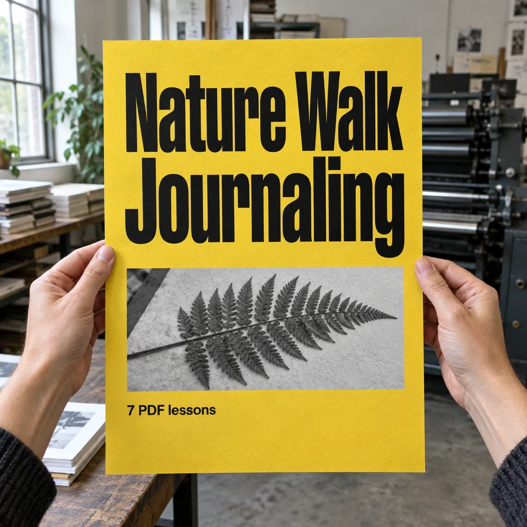 Nature Walk Journaling