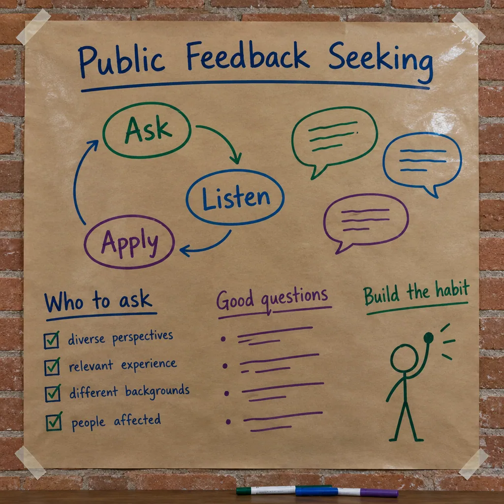 Public Feedback Seeking