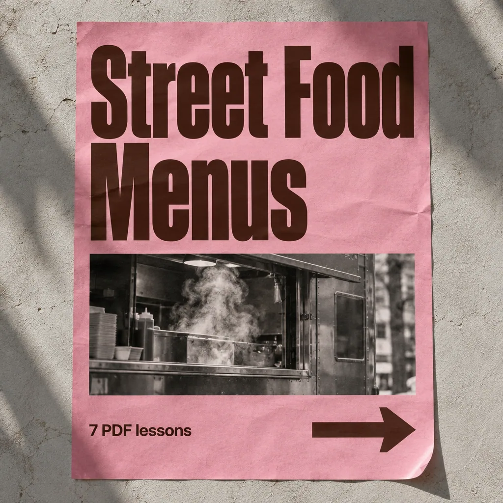 Street Food Menus