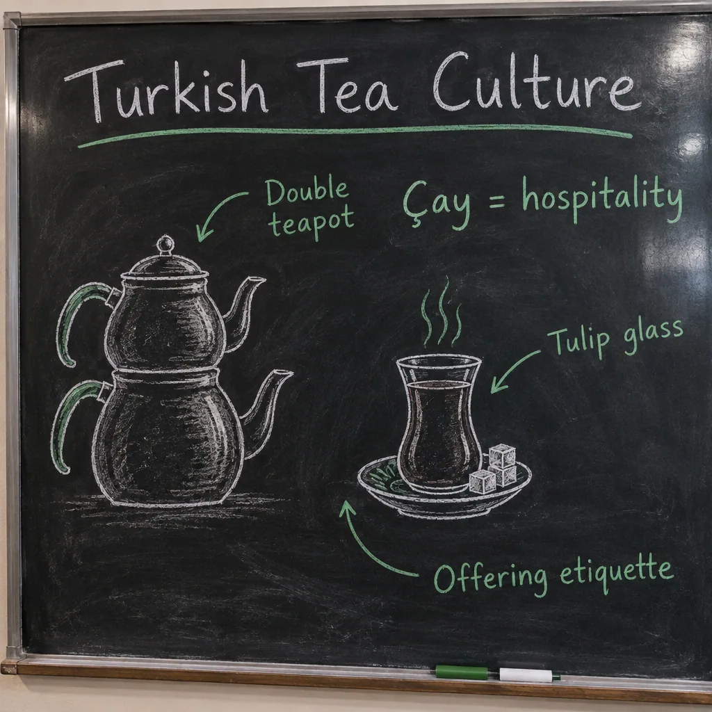 Turkish Tea Culture and Social Terms