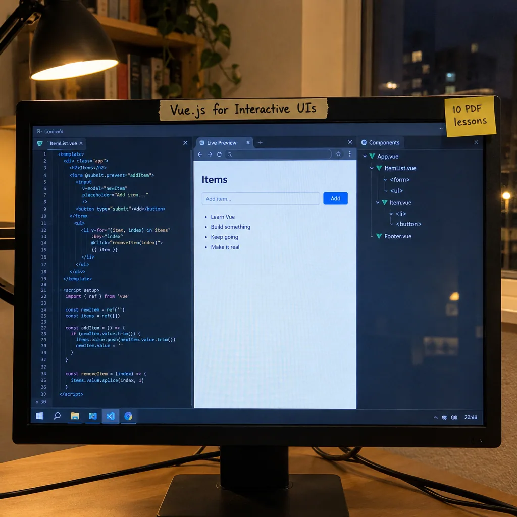 Vue.js for Interactive UIs (Toolkit)